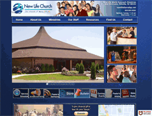 Tablet Screenshot of newlifeoutreach.org